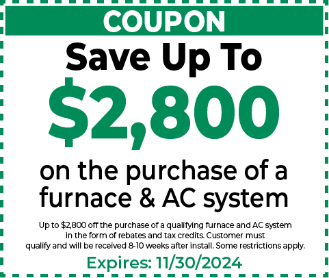 Lennox Up To Savings Coupon