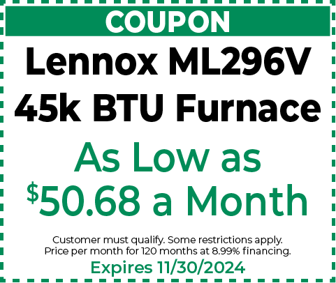 Monthly Furnace Coupon